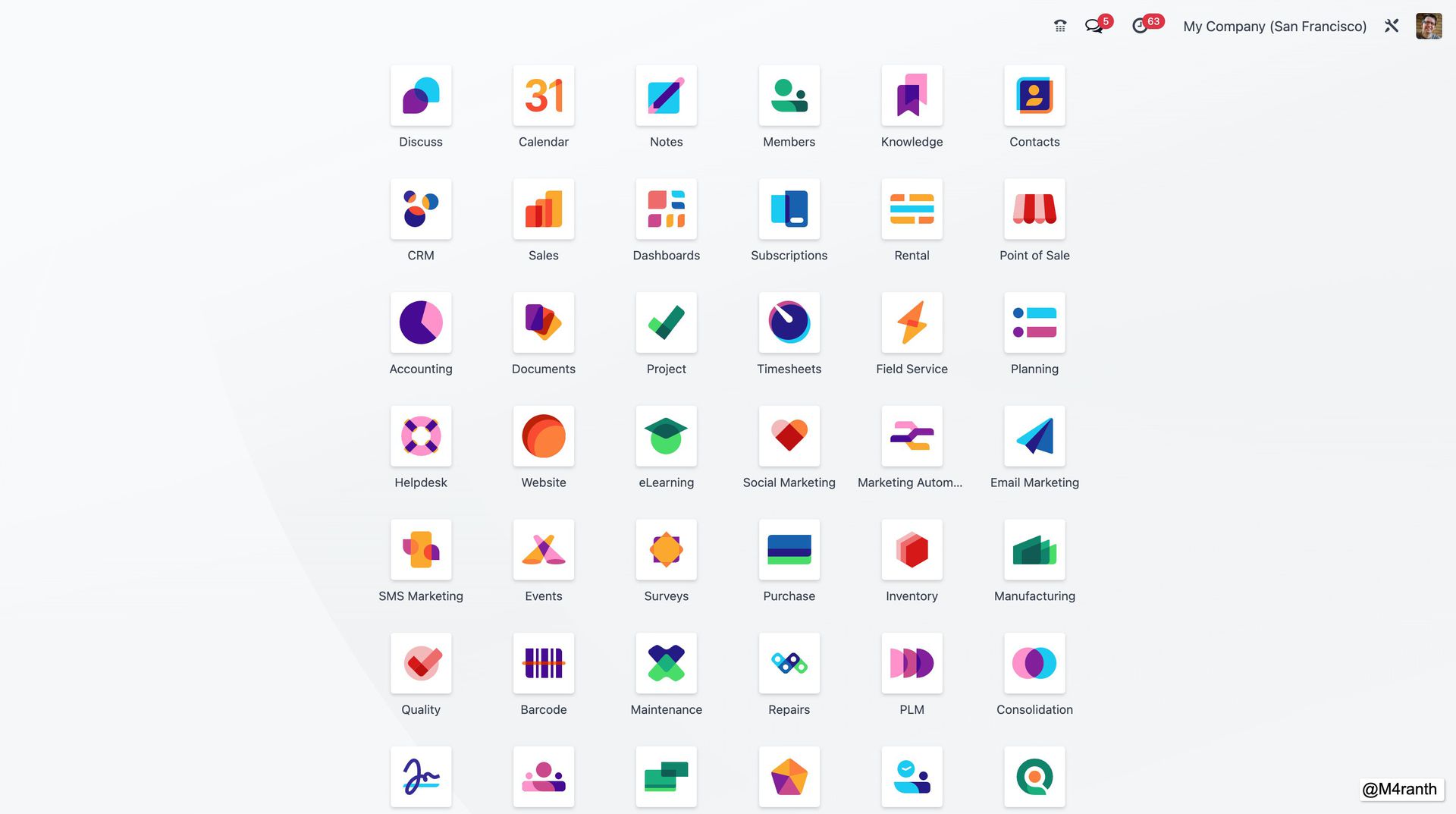 Odoo apps dynapps