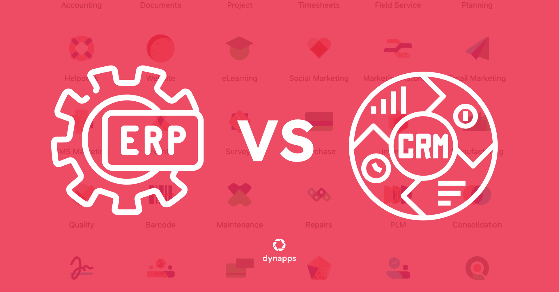 ERP vs CRM: What is the difference?